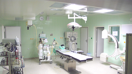 Pohľad  do  endoskopicko-röntgenologickej  operačnej  sály